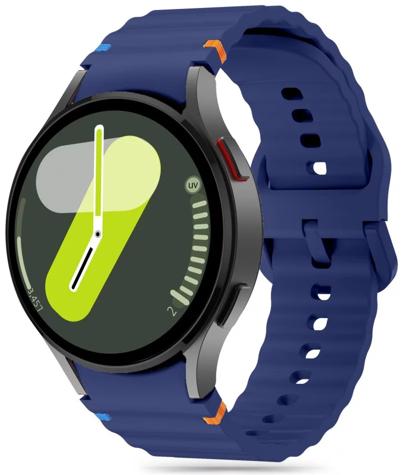 Remienok TECH-PROTECT SILICONE SPORT SAMSUNG GALAXY WATCH 4 / 5 / 5 PRO / 6 / 7 / FE NAVY BLUE (5906302313433)