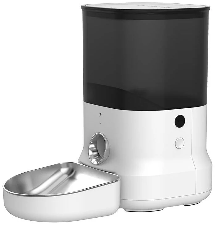 Dávkovač Dogness Smart Food Dispenser with Metal Bowl (White)