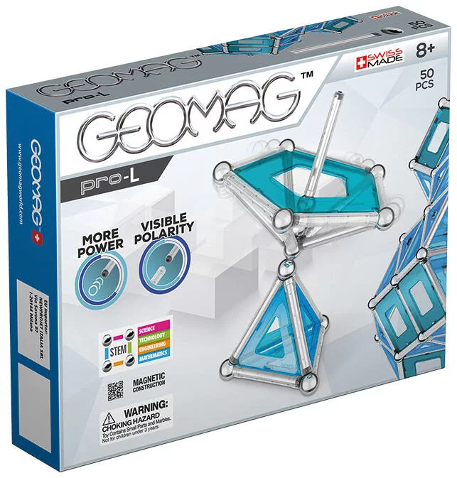 Hračka GEOMAG Magnetic blocks Pro-L Panels 50 pieces GEO-022