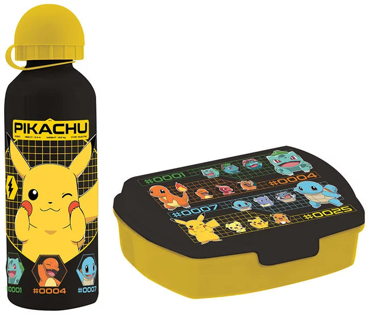 Nádoba KiDS Licensing Lunch Box and Water Bottle Pokemon