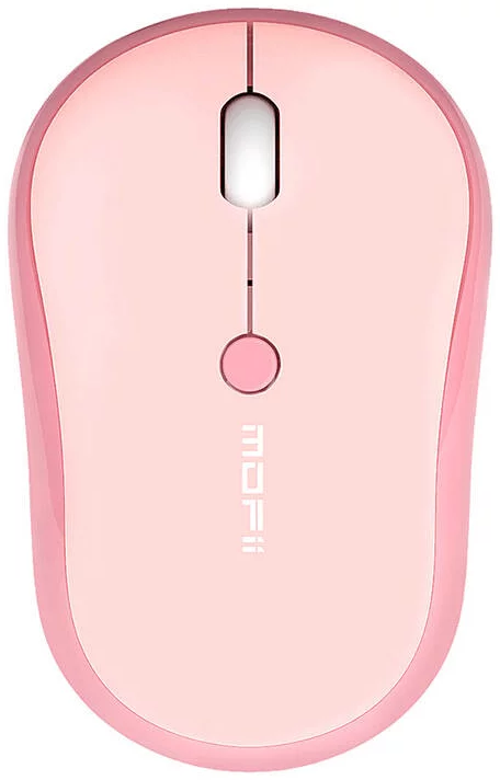 Myš MOFII M5DM Wireless Mouse (Pink)