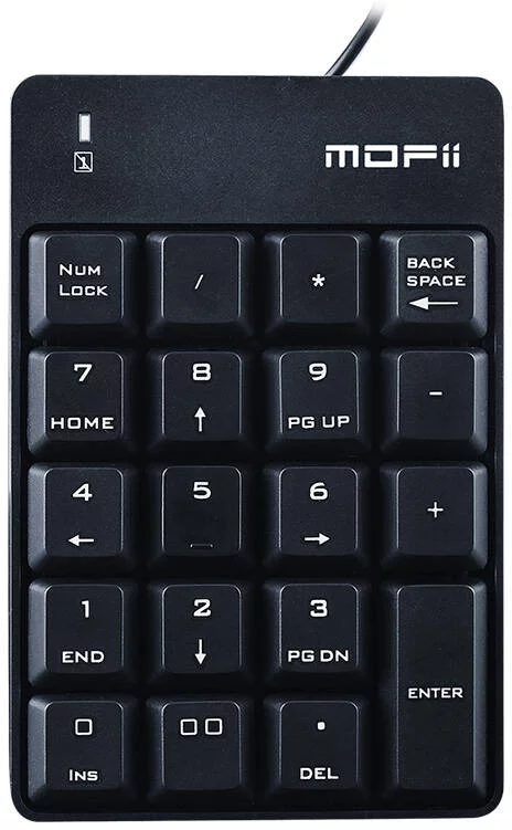 Klávesnice MOFII Wired Numeric Keypad X810 (Black)