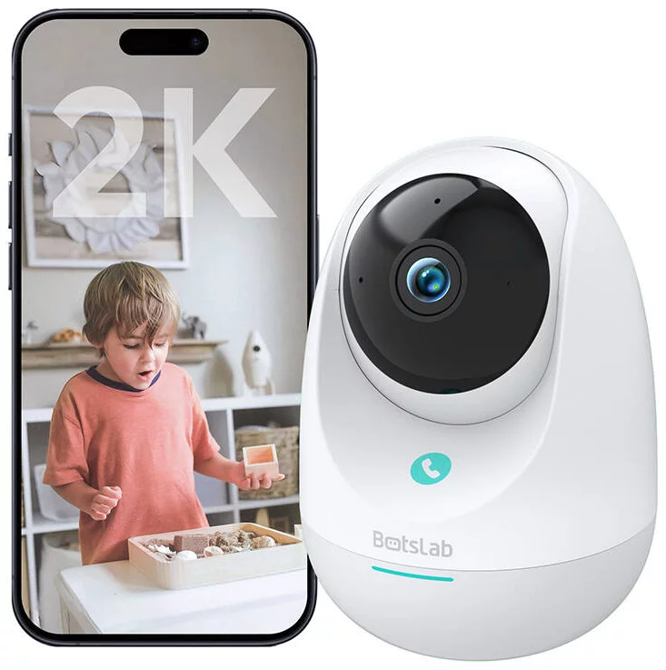 Levně Kamera Botslab 360° Indoor WiFi Camera 2E Pro C213 3MP