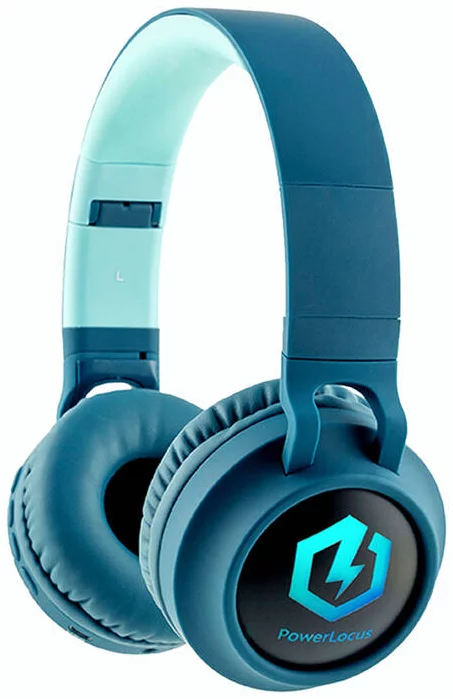 Sluchátka PowerLocus Buddy Kids Wireless Headphones (blue)