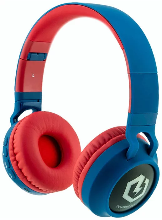 Sluchátka PowerLocus Buddy Kids Wireless Headphones (Navy Red)