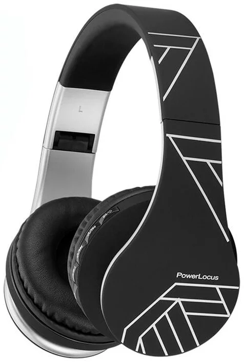 Sluchátka PowerLocus P1 Wireless Headphones (black & white)