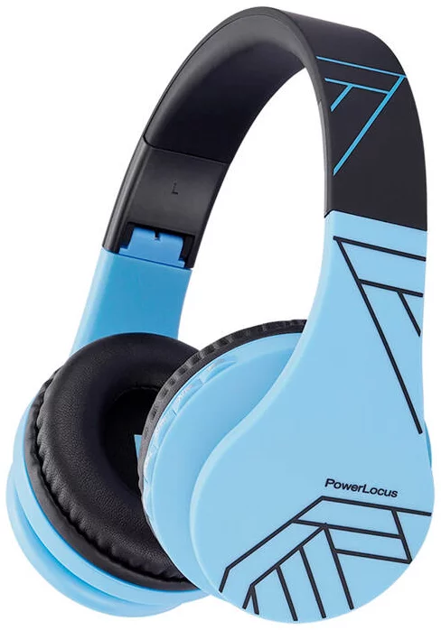 Sluchátka PowerLocus Wireless Headphones for kids P1 (blue&black)