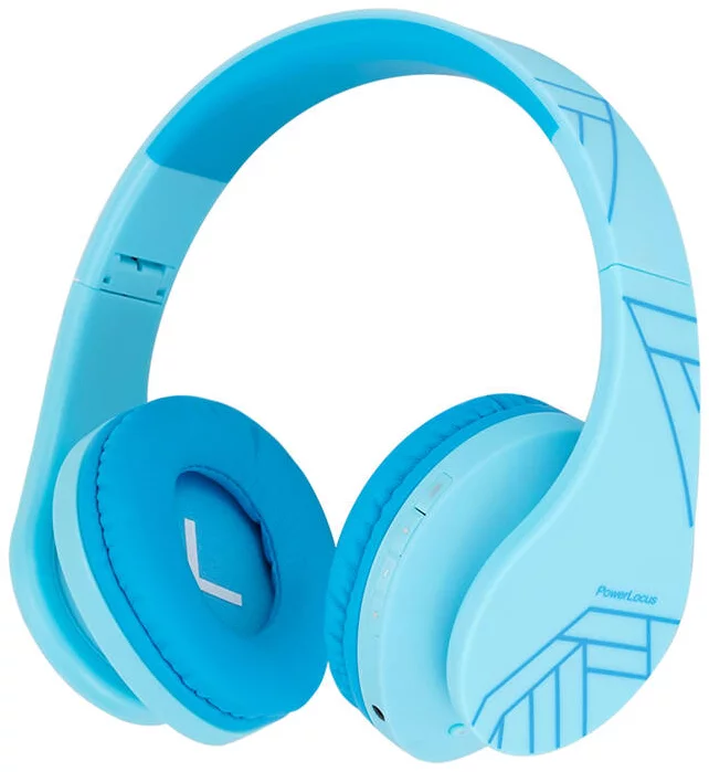 Sluchátka PowerLocus P2 Wireless Headphones for kids (blue)