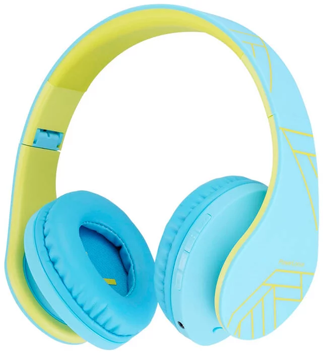 Sluchátka PowerLocus P2 Wireless Headphones for kids (blue-green)