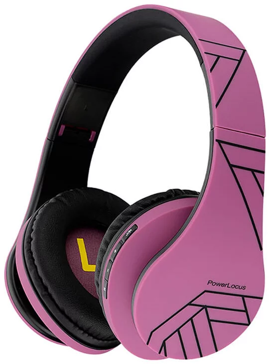 Sluchátka PowerLocus P2 Wireless Headphones (purple-black)