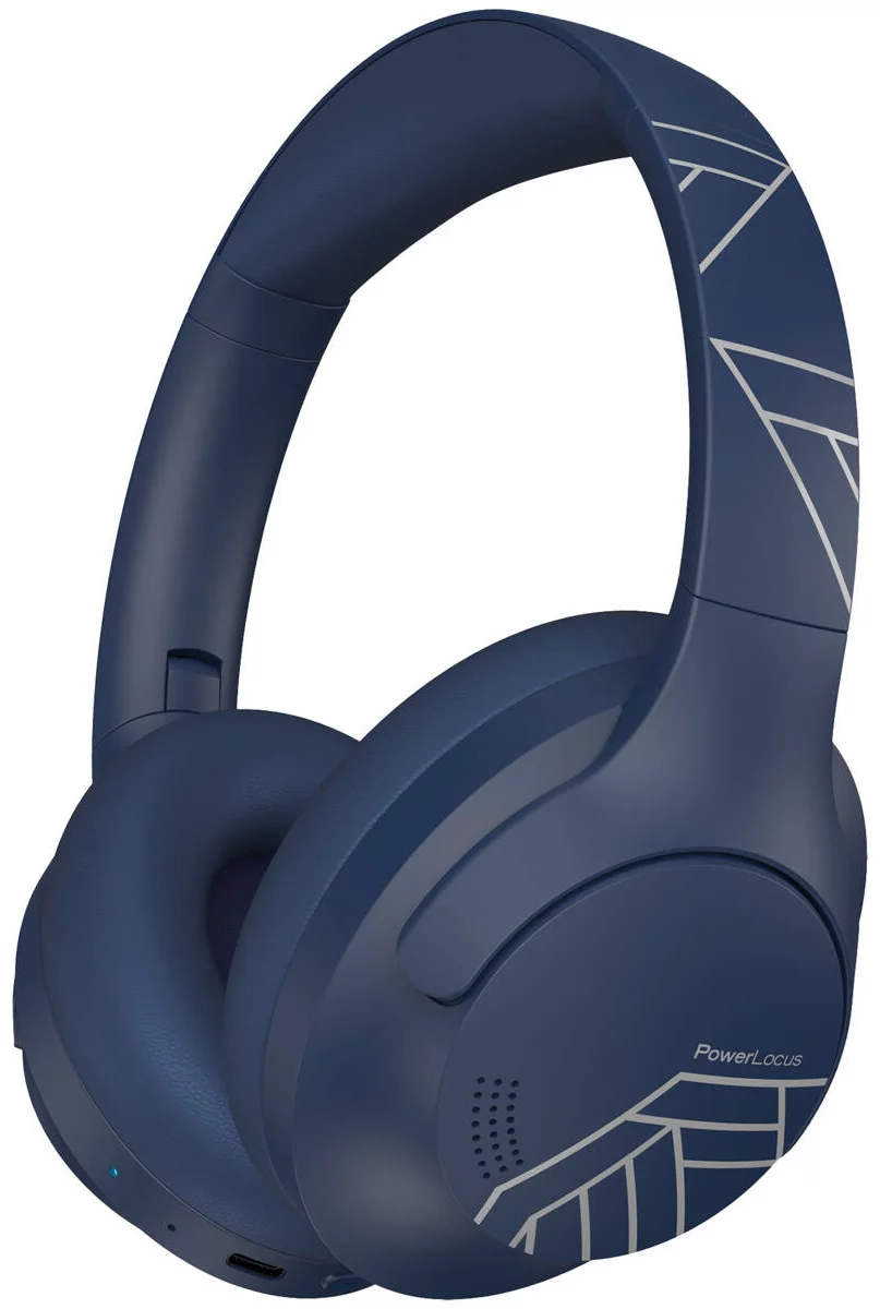 Sluchátka PowerLocus P3 Wireless Headphones (navy-silver)