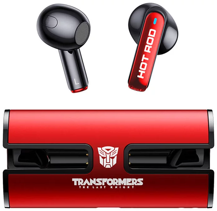 Sluchátka Transformers Earphones TWS TF-T02 (red)