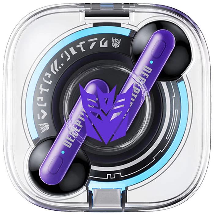 Sluchátka Transformers Earphones TWS TF-T03 (purple)