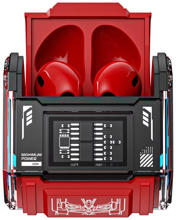 Sluchátka Transformers Earphones TWS MG-C03 (red)