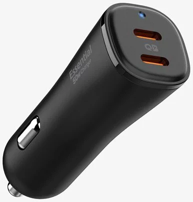 Nabíječka do auta Spigen ArcStation Essential 50W Car Charger, black (ACP08523)