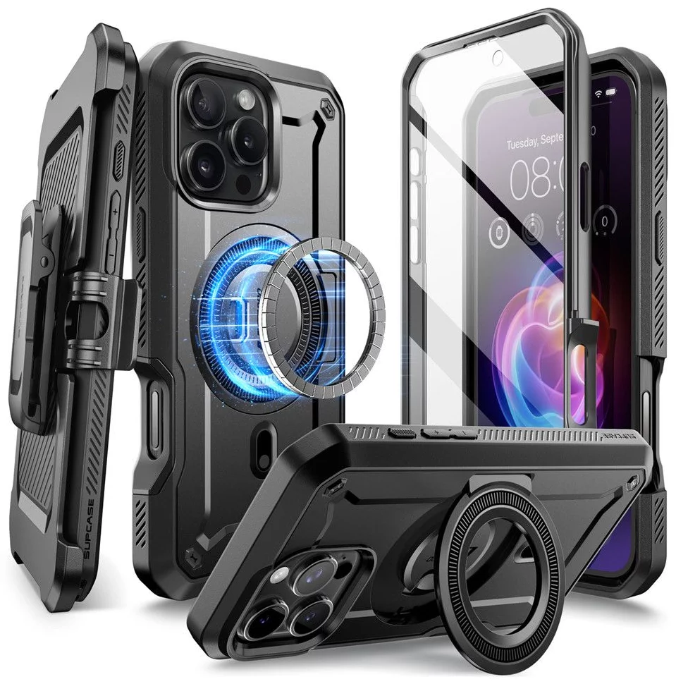 SUPCASE UB PRO MAG MAGSAFE IPHONE 16 PRO MAX BLACK (843439150744)