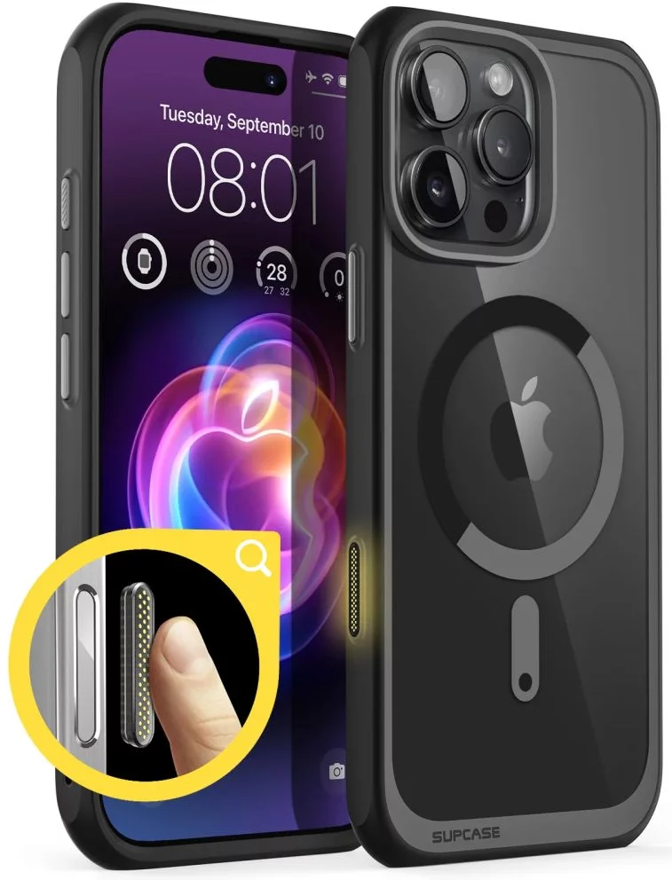 SUPCASE UB MAG MAGSAFE IPHONE 16 PRO MAX BLACK (843439150836)