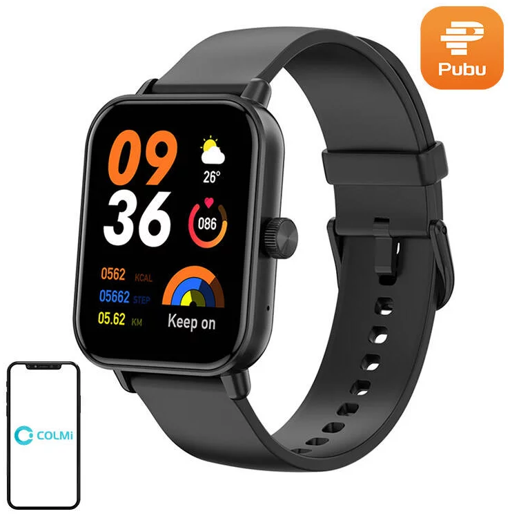 Colmi Best Sports Smart Watch Colmi P81 Smartwatch (Black)