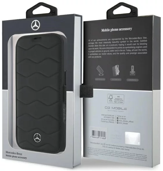 Custodia Mercedes MEBKP16X23RWRSK per iPhone 16 Pro Max 6,9