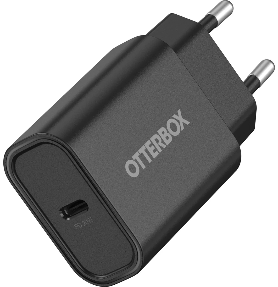 OTTERBOX STANDARD EU WALL CHARGER 20W/- 1X USB-C 20W USB-PD BLACK