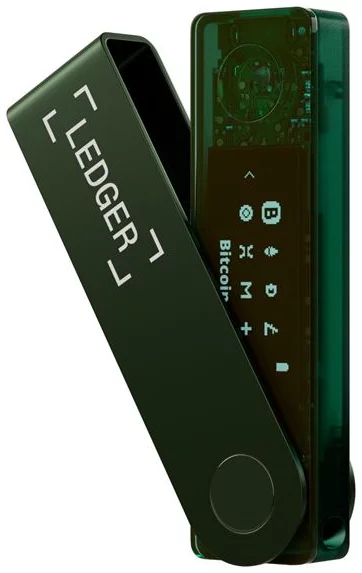 Ledger Nano X Emerald Green Portafoglio Hardware Crypto