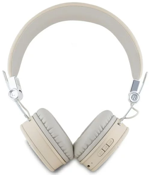 Guess Bluetooth on-ear headphones ENC GUBH70PGTSPSE beige Grained