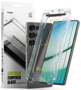 RINGKE EASY SLIDE комплект от 2 броя защитни стъкла за Galaxy S25 Ultra прозрачен (8800274969469)  