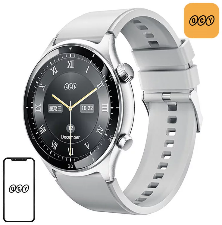 Ceas inteligent QCY S7 smartwatch (silver)