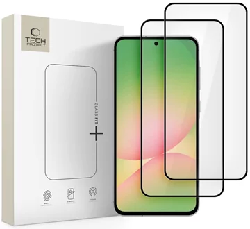 TECH-PROTECT Glass Fit+ 2 Stück Galaxy A36 / A56 5G schwarzes Schutzglas (5906302362059)