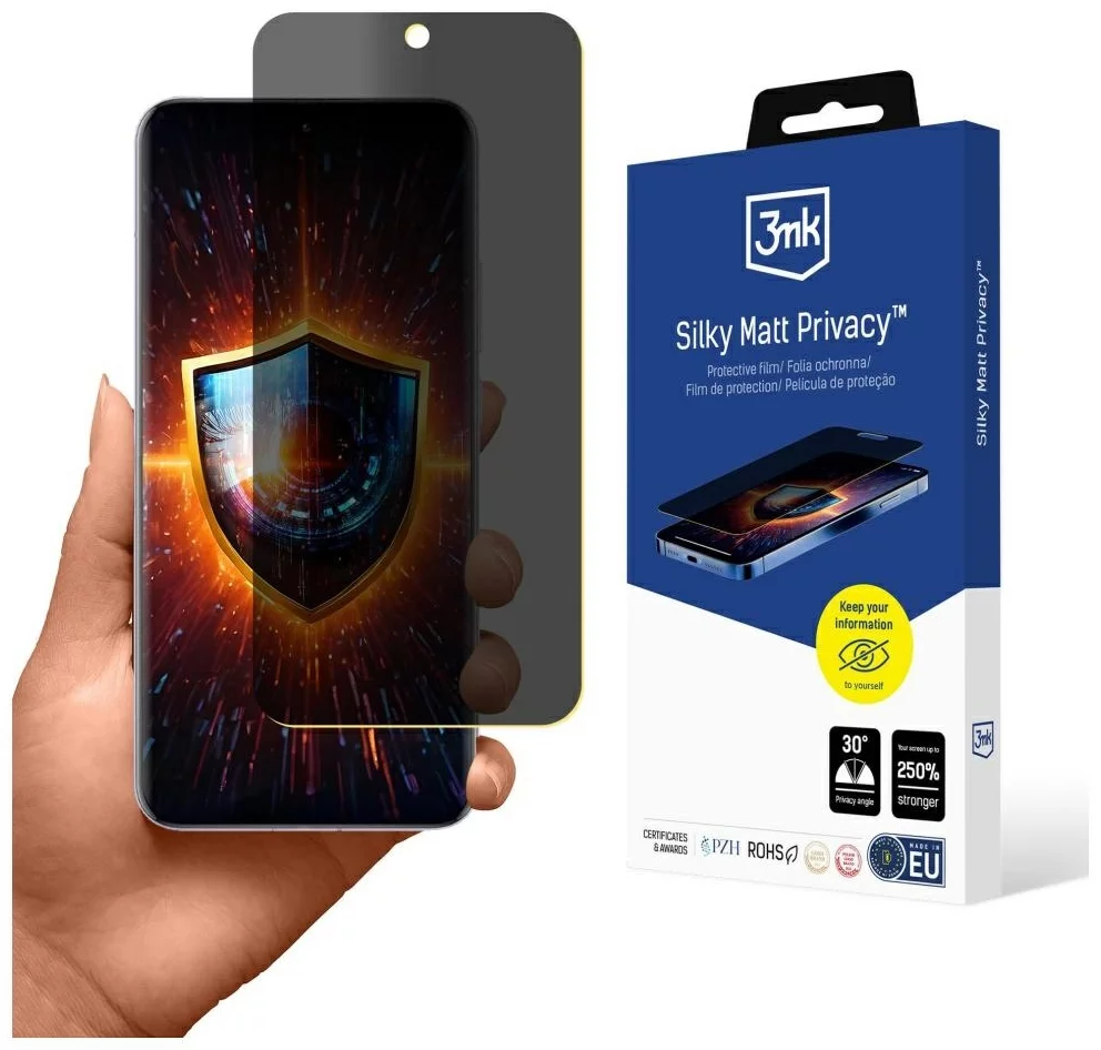 Ochranné sklo 3mk Silky Matt Privacy Oppo Reno 13 Pro